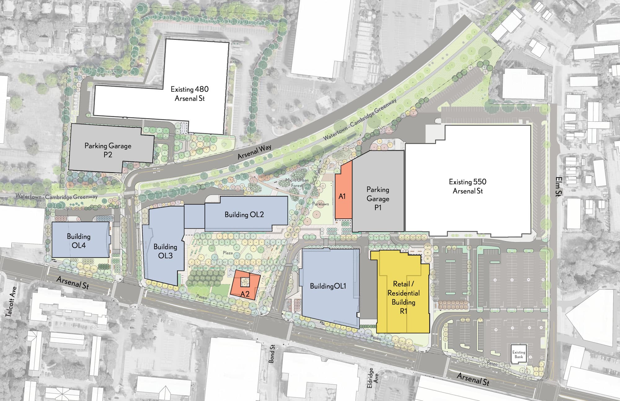 project plan of Watertown Mall